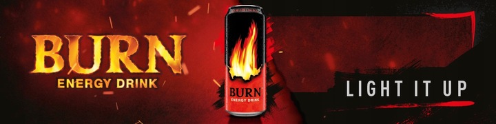 Napój energetyczny Burn Original Guava zestaw mix 12x 250ml