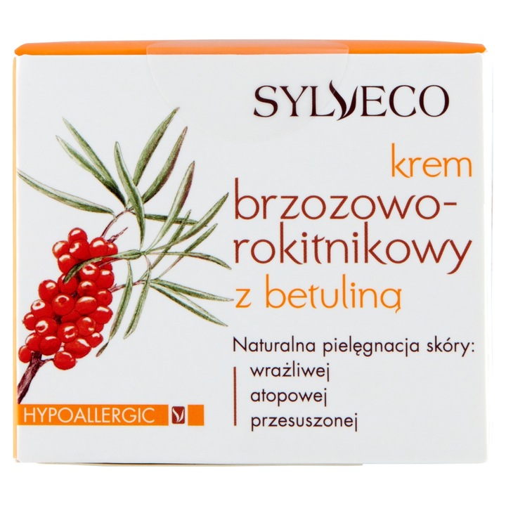 Krem Brzozowo-Rokitnikowy, nawilżający do twarzy Sylveco dzień i noc 50 ml