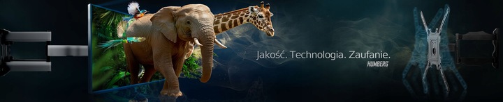 OBROTOWY UCHWYT DO TELEWIZORA ŚCIENNY Wieszak TV UNIWERSALNY 17-56