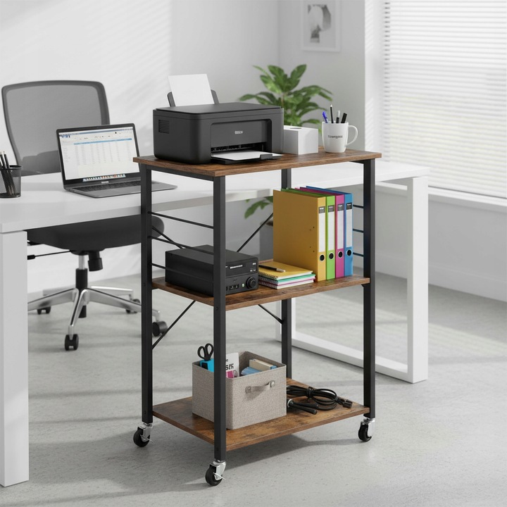 SZAFKA MOBILNA REGAŁ NA KÓŁKACH PÓŁKA WÓZEK STOLIK DO KUCHNI SALONU