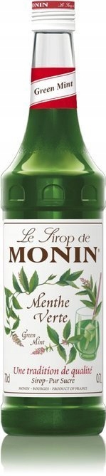 Syrop smakowy MONIN GREEN MINT-zielona mięta 700ml