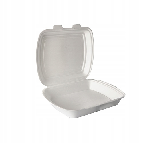 Pojemniki obiadowe styropianowe opakowania jednorazowe XPS 24x21x7cm