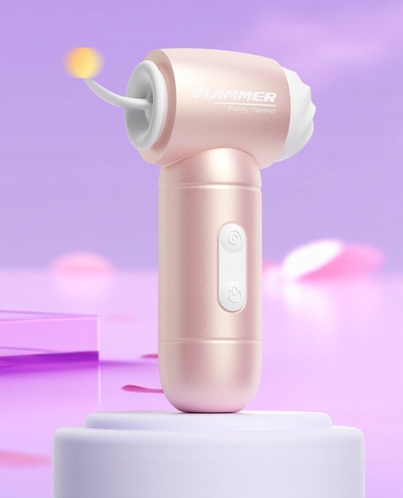 WIBRATOR MASAŻER 3W1 SSĄCY LIŻĄCY INTYMNY STYMULATOR USB