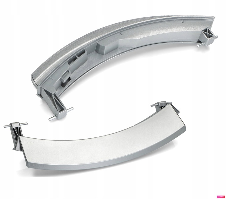 UCHWYT KLAMKA DRZWI PRALKI BOSCH LOGIXX SREBRNY