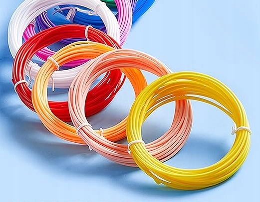 WKŁADY DO DŁUGOPISU GALAXIA PEN Filament PLA - ZESTAW 20 KOLORÓW MIX 100 m