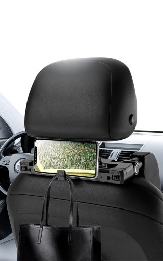 ZAGŁÓWEK samochodowy DO SAMOCHODU UCHWYT TEL