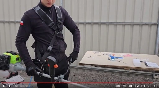 KOSA SPALINOWA podkaszarka wykaszarka kosiarka trawy MAJSTER Polska PRO