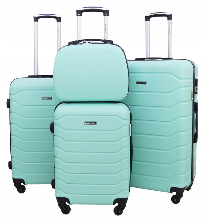 ZESTAW WALIZEK 4w1 WALIZKA PODRÓŻNA NA KÓŁKACH GRAVITT 931