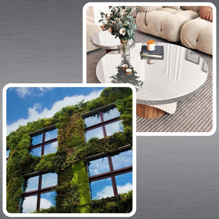 FOLIA LUSTRO WENECKIE OKIENNA SAMOPRZYLEPNA LUSTRZANA DO SZYB OKNA 50x152cm