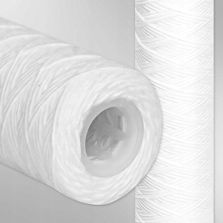 FILTR DO WODY WKŁAD FILTRUJĄCY SZNURKOWY ZMIĘKCZAJĄCY PP5 10" ZESTAW