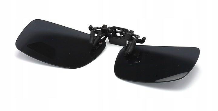 NAKŁADKI NA OKULARY POLARYZACYJNE PRZECIWSŁONECZNE UV400 UNIWERSALNE Z ETUI