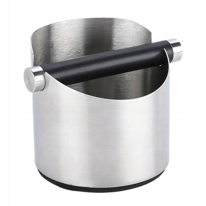 POJEMNIK NA FUSY EKSPRESU DO KAWY STAL NIERDZEWNA ODBIJAK KNOCK BOX 14*14.5