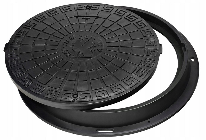 POKRYWA WŁAZ DEKIEL DO STUDNI SZAMBA STUDZIENKI OGRODOWA 600 60CM A15 DN600