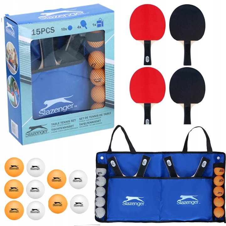 Zestaw do ping ponga piłki rakietki na prezent