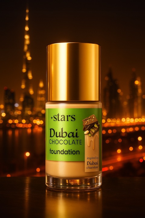 Stars from the... Podkład do twarzy kryjący Dubai Chocolate 04 Olive medium