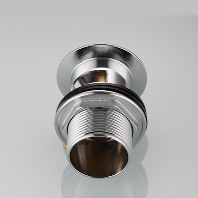 KOREK KLIK KLAK DO UMYWALKI MOSIĘŻNY UMYWALKOWY Z PRZELEWEM CHROM 1 1/4"