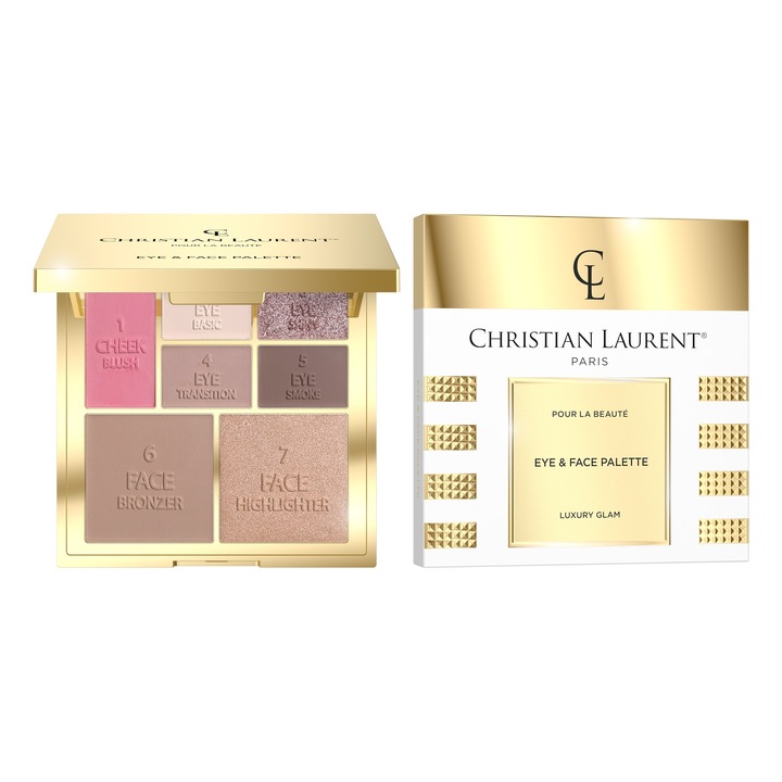 Christian Laurent Pour La Beaute Paleta do konturowania twarzy i oczu