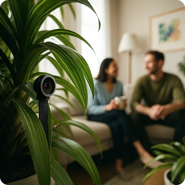 MINI KAMERA WIFI SZPIEGOWSKA UKRYTA ANDROID ZDALNY PODGLĄD CZUJNIK