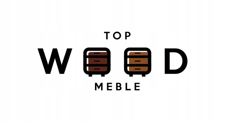 Szafka nocna, 2 szuflady stolik nocny, dąb sonoma