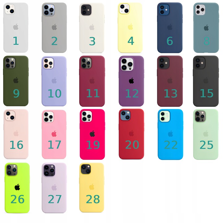 Plecki do iPhone 13 etui obudowa silicone case KREDOWY RÓŻOWY