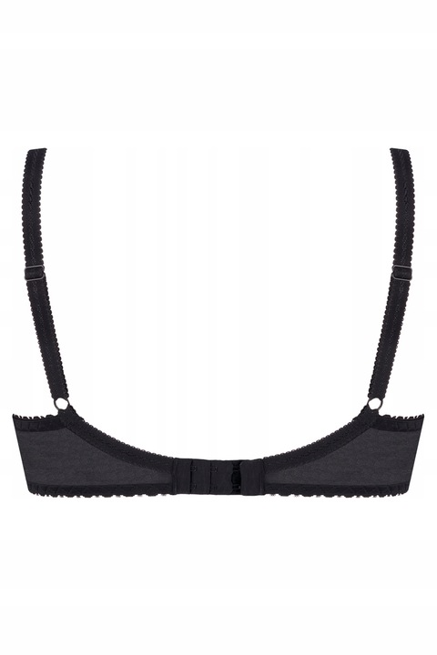 AVA stanik biustonosz półusztywniany wygodny AV-1030 SEMI-SOFT czarny 85G