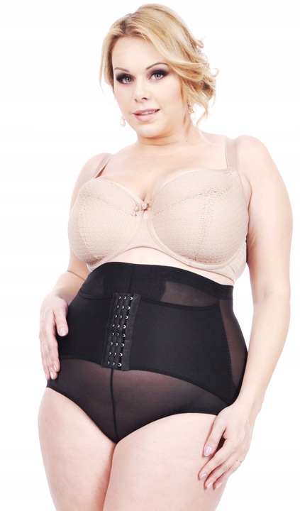 Orirose gorset MAJTKI mocno WYSZCZUPLAJĄCE brzuch modelujące talię PUSH-UP