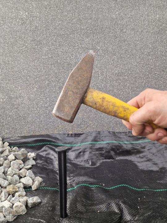 SZPILKI DO AGROTKANINY AGROWŁÓKNINY SIMPLEFIX ZESTAW 100 szt.