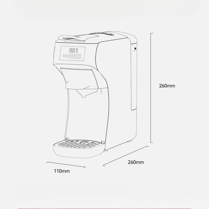 HiBREW H1B 6w1 Ekspres Do Kawy Do DG NS Kcup ESE Pods Mielona Luźna