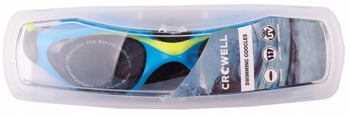 ZESTAW OKULARY DO PŁYWANIA CZEPEK PŁYWACKI BASEN