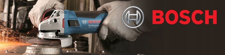 SZLIFIERKA KĄTOWA 1700W 125mm GWS 17-125 S BOSCH regulacja obrotów