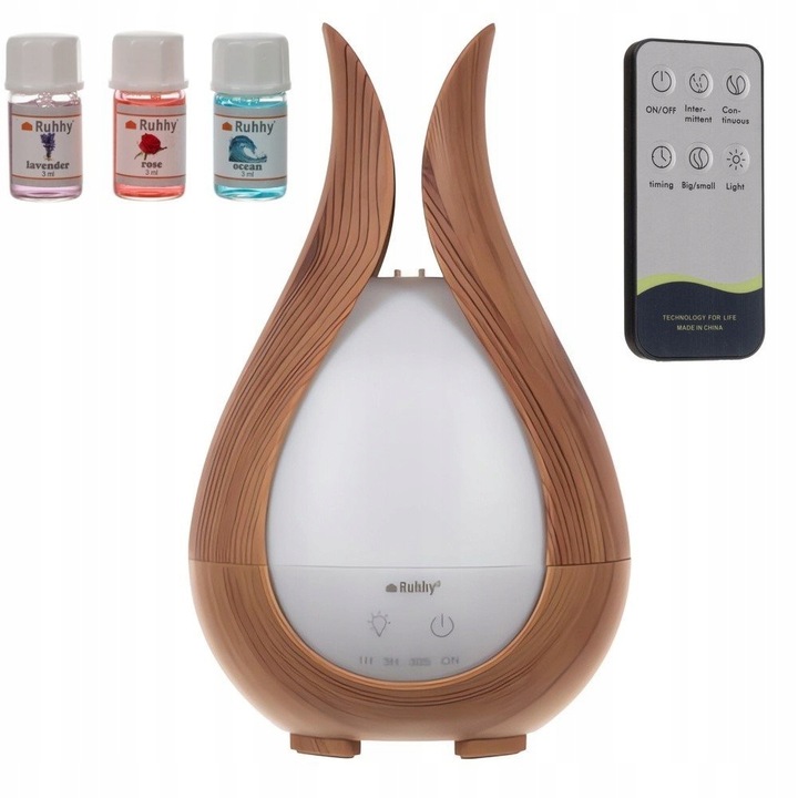 Nawilżacz powietrza Ruhhy Nawilżacz Ultradźwiękowy z Aromaterapią +
