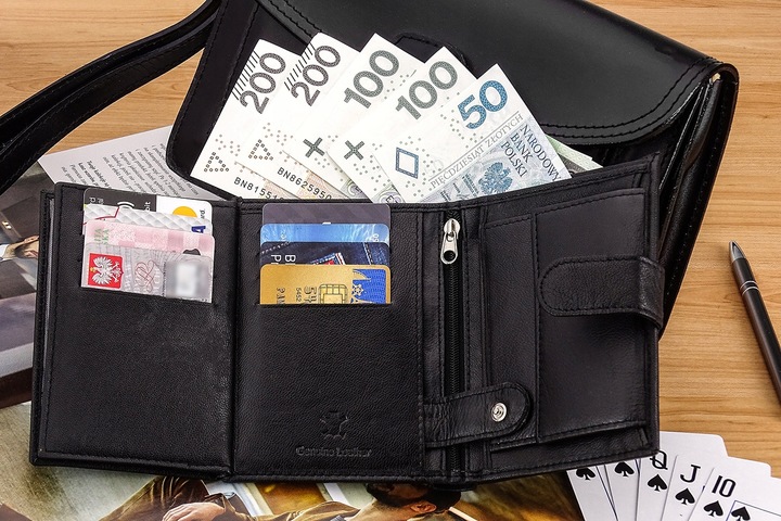 SKÓRZANY Męski Portfel ROZBUDOWANY Miękka Skóra