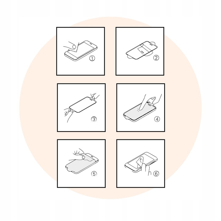 3x SZKŁO NA CAŁY EKRAN DO IPHONE 13/13 PRO PEŁNE HARTOWANE SZKIEŁKO 5D