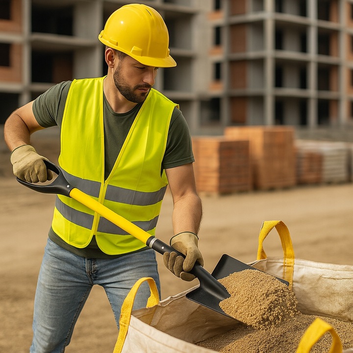 Łopata Szufla Piaskowa 100cm Do Piasku Piaskówka Z Uchwytem Solidna