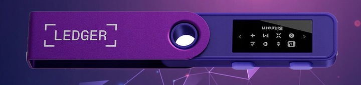Bezpieczny portfel do kryptowalut/NFT, Ledger Nano S Plus, Crypto Wallet