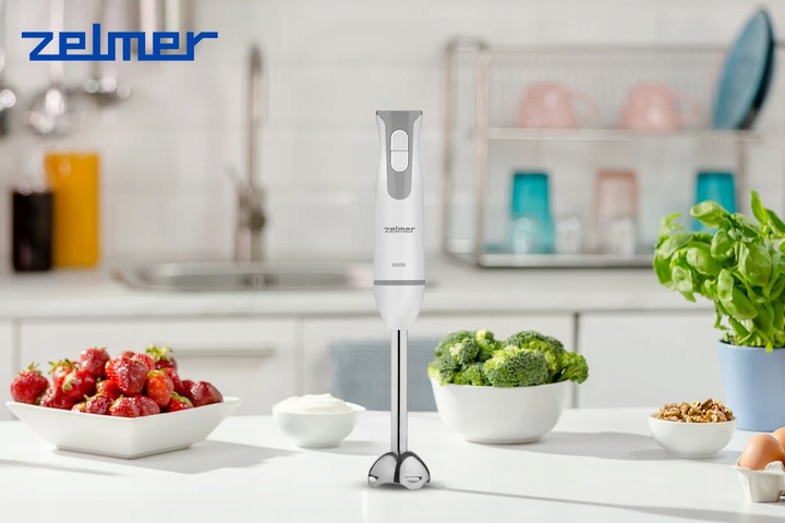 BLENDER RĘCZNY ZELMER KUCHENNY WIELOFUNKCYJNY MIKSER BIDON ROBOT TURBO