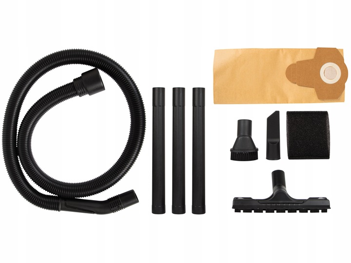 ODKURZACZ PRZEWODOWY Z GNIAZDKIEM BEZWORKOWY DMUCHAWA NA SUCHO MOKRO