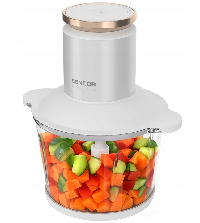 ELEKTRYCZNY ROZDRABNIACZ SIEKACZ DO WARZYW ŻYWNOŚCI SENCOR 2,7L 800W