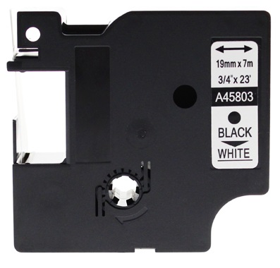TAŚMA DO DYMO 45803 19mm 7m BIAŁA D1 LabelManager