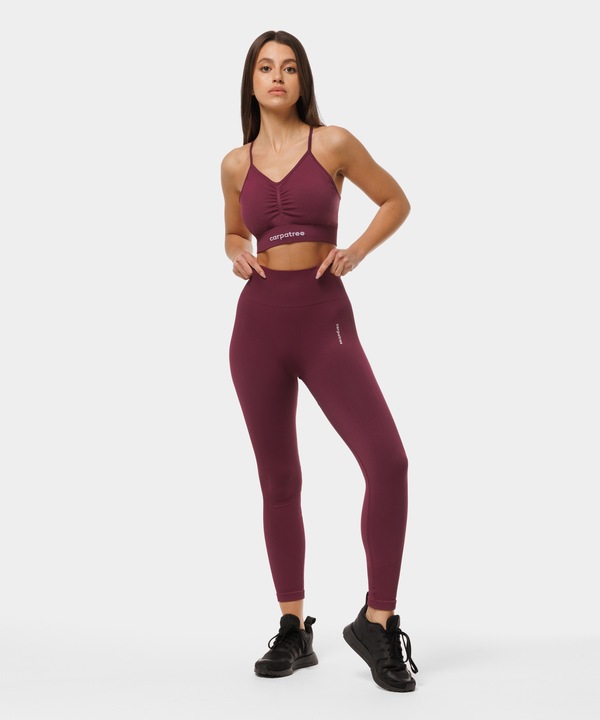 Stanik damski sportowy allure Carpatree M bordowy