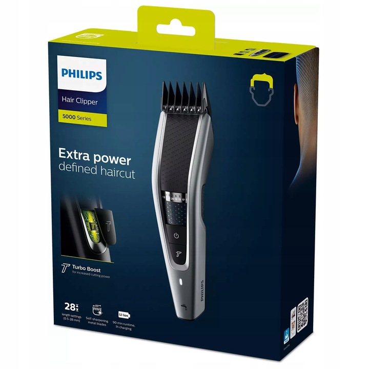 MASZYNKA DO STRZYŻENIA WŁOSÓW PHILIPS HC5630/15 DO BRODY CIAŁA + ETUI