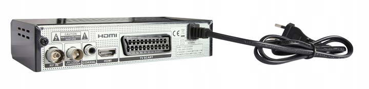 Dekoder DVB-T2 HEVC H.265 Riwall TVCONTROL Tuner TV Full HD HDMI USB