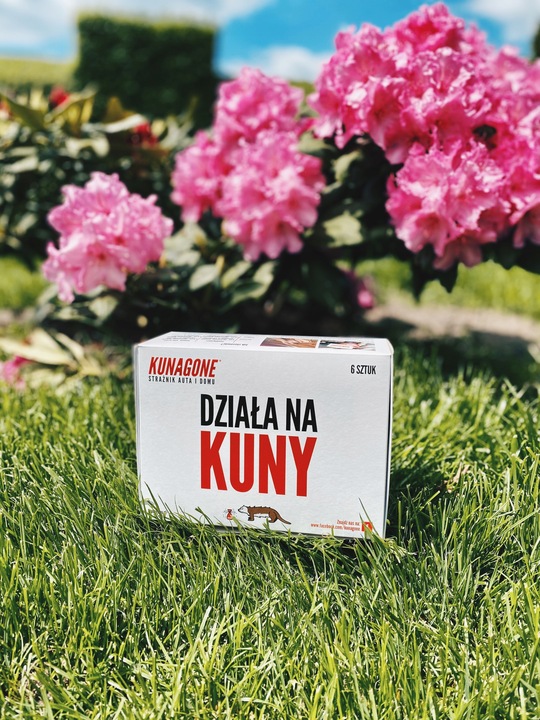 NATURALNY ODSTRASZACZ NA KUNY DO SAMOCHODU KUNAGONE PRZECIWKO KUNOM