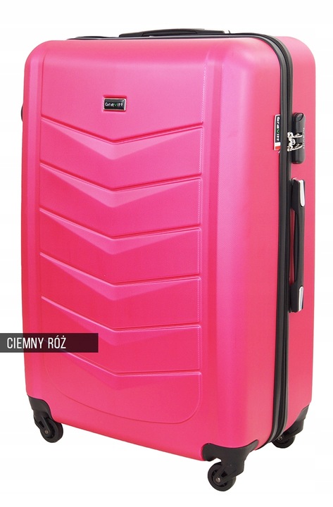 WALIZKA ŚREDNIA XL BAGAŻ SAMOLOT MODEL 602G