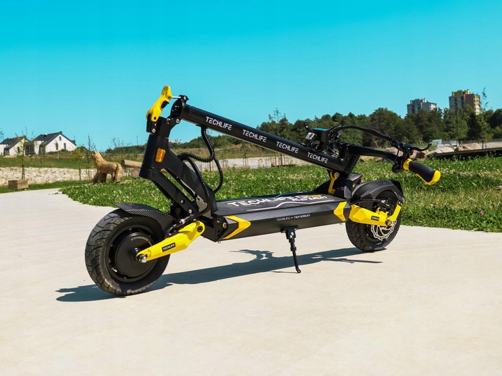 HULAJNOGA ELEKTRYCZNA 2x1500W BATERIA 52V 20Ah SAMSUNG TECHLIFE Q5 2.0