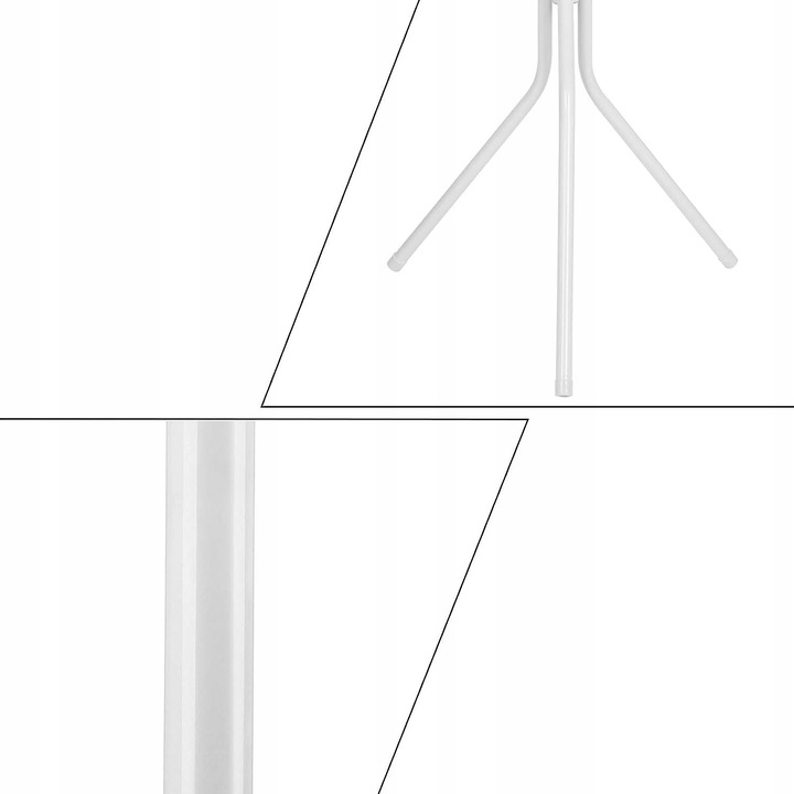 WIESZAK STOJĄCY NA UBRANIA KURTKI STOJAK DO PRZEDPOKOJU PODŁOGOWY