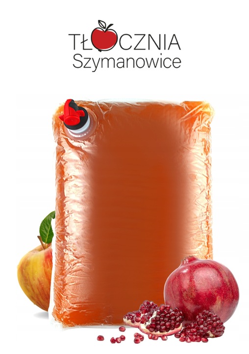 Sok Jabłko Granat 100% Tłocznia Szymanowice 5l NFC Sok Jabłko Granat