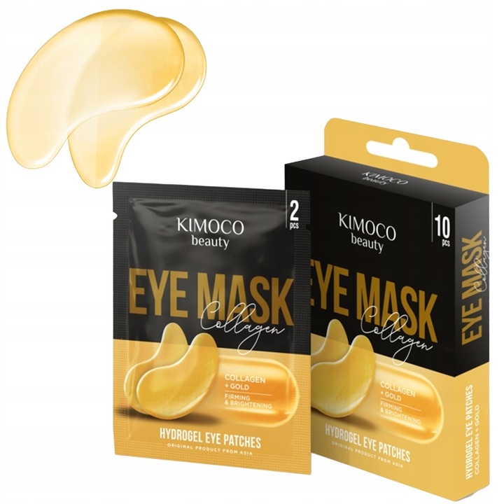Zestaw maseczek hydrożelowych pod oczy na usta KIMOCO koreańska