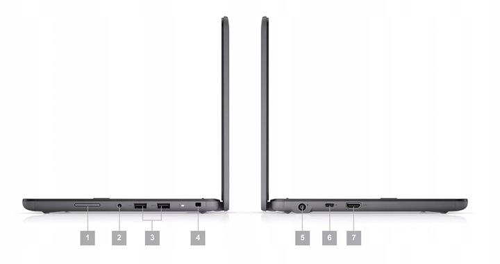 Laptop Dell Latitude 3120 Intel N5100 4GB SSD HD W11P