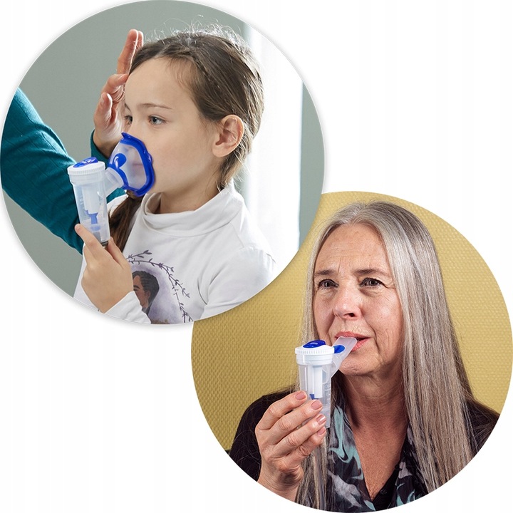 ZESTAW AKCESORIÓW Z NEBULIZATOREM RF7 DUAL SPEED PLUS DO NEBULAIR FLAEM